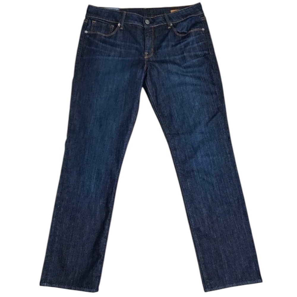 NWT Sebastian McCall Straight Leg Dark Wash Stretch Jeans Size 32